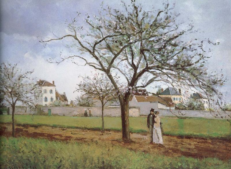 Camille Pissarro Pang plans Schwarz house